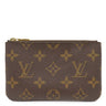 ルイヴィトン LOUIS VUITTON ポシェット クレ S M13559 モノグラム モノグラムキャンバス コインケース ゴールド金具 茶 小銭入れ キーチェーン付き