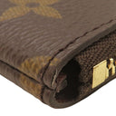 ルイヴィトン LOUIS VUITTON ポシェット クレ S M13559 モノグラム モノグラムキャンバス コインケース ゴールド金具 茶 小銭入れ キーチェーン付き