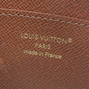 ルイヴィトン LOUIS VUITTON ポシェット クレ S M13559 モノグラム モノグラムキャンバス コインケース ゴールド金具 茶 小銭入れ キーチェーン付き