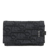 クリスチャン・ディオール Christian Dior ディオール オブリーク ジャカード 2ESKH281YSE_H03E ブラック コットンキャンバス カーフ キーケース ガンメタル金具 6連 6本