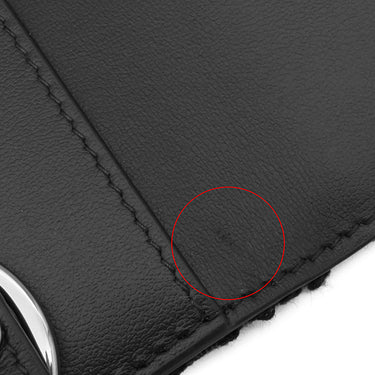 クリスチャン・ディオール Christian Dior ディオール オブリーク ジャカード 2ESKH281YSE_H03E ブラック コットンキャンバス カーフ キーケース ガンメタル金具 6連 6本