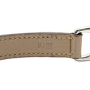 エルメス HERMES パバン ベージュ ヴォースイフト メタル 14037 ブレスレット シルバー金具 グレージュ 2重 2連 レザーブレス