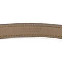 エルメス HERMES パバン ベージュ ヴォースイフト メタル 14037 ブレスレット シルバー金具 グレージュ 2重 2連 レザーブレス