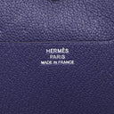 エルメス HERMES インザループ コインケース ネイビー系 シェーブル コインケース シルバー金具 紺 小銭入れ
