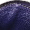 エルメス HERMES インザループ コインケース ネイビー系 シェーブル コインケース シルバー金具 紺 小銭入れ