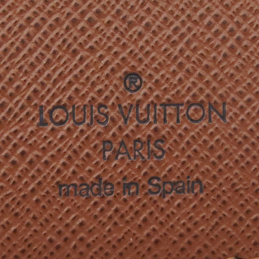 ルイヴィトン LOUIS VUITTON ポルトフォイユ ブラザ M66540 モノグラム モノグラムキャンバス 長財布 ゴールド金具 茶 二つ折り
