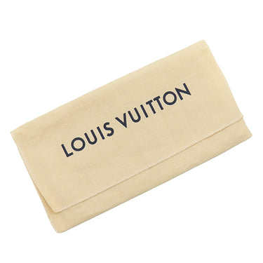 ルイヴィトン LOUIS VUITTON ポルトフォイユ ブラザ M66540 モノグラム モノグラムキャンバス 長財布 ゴールド金具 茶 二つ折り