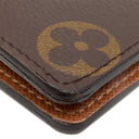 ルイヴィトン LOUIS VUITTON ポルトフォイユ ブラザ M66540 モノグラム モノグラムキャンバス 長財布 ゴールド金具 茶 二つ折り