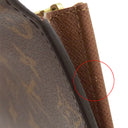 ルイヴィトン LOUIS VUITTON ポルトフォイユ ブラザ M66540 モノグラム モノグラムキャンバス 長財布 ゴールド金具 茶 二つ折り