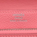 エルメス HERMES ドゴン コンパクト ローズアザレ エバーカラー 二つ折り財布 シルバー金具 コンパクトウォレット