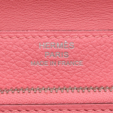 エルメス HERMES ドゴン コンパクト ローズアザレ エバーカラー 二つ折り財布 シルバー金具 コンパクトウォレット