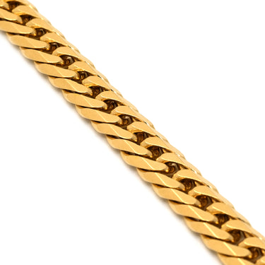 喜平 KIHEI K18 18金 20.2cm 30.3g 6面 ダブル Ｗ イエローゴールド K18YG ブレスレット 造幣局検定マーク ※ショッピングローン対応していません