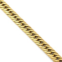 喜平 KIHEI K18 18金 18.5cm 9.8g 8面トリプル イエローゴールド K18YG ブレスレット 造幣局検定マーク ショッピングローン対応していません