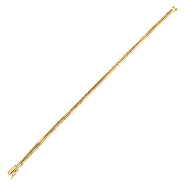 喜平 KIHEI K18 18金 23.3cm 10.1g 8面トリプル イエローゴールド K18YG ブレスレット 造幣局検定マーク ショッピングローン対応していません