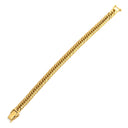喜平 KIHEI K18 18金 15.2cm 17.0g 8面トリプル イエローゴールド K18YG ブレスレット 造幣局検定マーク ショッピングローン対応していません