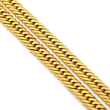 喜平 KIHEI K18 18金 50.5cm 25.5g 12面 トリプル イエローゴールド K18YG ネックレス 造幣局検定マーク ※ショッピングローン対応していません