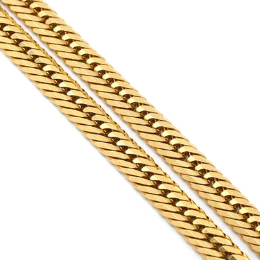 喜平 KIHEI K18 18金 45.5cm 23.3g 12面 トリプル イエローゴールド K18YG ネックレス 造幣局検定マーク ※ショッピングローン対応していません
