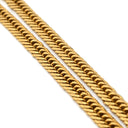 喜平 KIHEI K18 18金 50cm 25.5g 16面 トリプル イエローゴールド K18YG ネックレス 造幣局検定マーク ※ショッピングローン対応していません