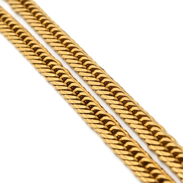 喜平 KIHEI K18 18金 50cm 25.5g 16面 トリプル イエローゴールド K18YG ネックレス 造幣局検定マーク ※ショッピングローン対応していません