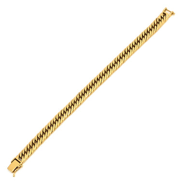 喜平 KIHEI K18 18金 18.3cm 30.5g 16面トリプル イエローゴールド K18YG ブレスレット 造幣局検定マーク ※ショッピングローン対応していません