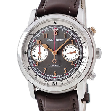 腕時計 オーデマピゲ AUDEMARS PIGUET ジュール オーデマ グシュタード クラシック 26558TI.OO.D080VE.01 自動巻き メンズ OH済 チタン 限定