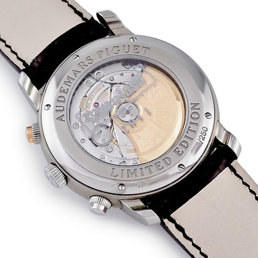 腕時計 オーデマピゲ AUDEMARS PIGUET ジュール オーデマ グシュタード クラシック 26558TI.OO.D080VE.01 自動巻き メンズ OH済 チタン 限定
