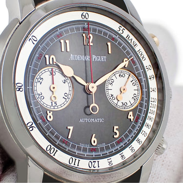 腕時計 オーデマピゲ AUDEMARS PIGUET ジュール オーデマ グシュタード クラシック 26558TI.OO.D080VE.01 自動巻き メンズ OH済 チタン 限定