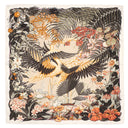 エルメス HERMES カレ90 ホワイト×オレンジ×マルチカラー シルク スカーフ 【FLAMINGO PARTY TATTOO/フラミンゴパーティー 】