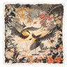 エルメス HERMES カレ90 ホワイト×オレンジ×マルチカラー シルク スカーフ 【FLAMINGO PARTY TATTOO/フラミンゴパーティー 】