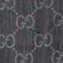 グッチ GUCCI GGライン シルクウール ショール 281942 グレー シルク ウール ストール シルク 20% ウール 80% GG柄
