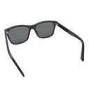グッチ GUCCI ウェリントン 57□17 GG0746S ブラック プラスチック サングラス ゴールド金具 黒 ダークグレー ロゴ