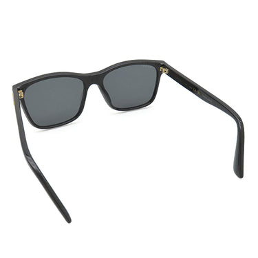 グッチ GUCCI ウェリントン 57□17 GG0746S ブラック プラスチック サングラス ゴールド金具 黒 ダークグレー ロゴ