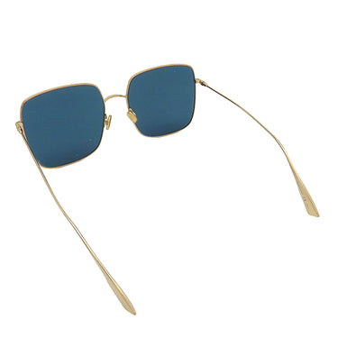 クリスチャン・ディオール Christian Dior DiorStellaire1 59□18 LKSA9 ゴールド×ネイビー メタル サングラス ゴールド金具 スクエア メタルフレーム