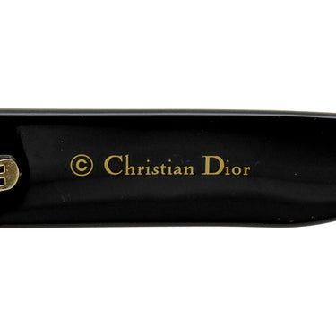 クリスチャン・ディオール Christian Dior キャットアイ 56□19 80711 ブラック アセテート メタル サングラス ゴールド金具 黒 グレー CDロゴ DDiorF