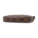 ルイヴィトン LOUIS VUITTON ミニ ポシェット アクセソワール N58009 ダミエエベヌ ダミエキャンバス アクセサリーポーチ ゴールド金具 茶 ポーチ