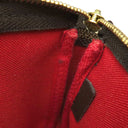 ルイヴィトン LOUIS VUITTON ミニ ポシェット アクセソワール N58009 ダミエエベヌ ダミエキャンバス アクセサリーポーチ ゴールド金具 茶 ポーチ