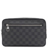 ルイヴィトン LOUIS VUITTON ポシェット カサイ N41664 ダミエグラフィット ダミエグラフィットキャンバス セカンドバッグ シルバー金具 黒 クラッチ