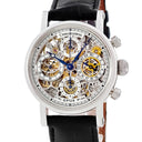腕時計 クロノスイス CHRONOSWISS オーパス スケルトン クロノグラフ CH7523S 自動巻き メンズ OPUS 青針 デイト スモールセコンド