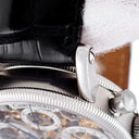 腕時計 クロノスイス CHRONOSWISS オーパス スケルトン クロノグラフ CH7523S 自動巻き メンズ OPUS 青針 デイト スモールセコンド