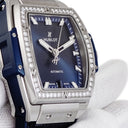 腕時計 ウブロ HUBLOT スピリット オブ ビッグバン チタニウム ブルー 665.NX.7170.LR.1204 自動巻き メンズ レディース 純正ダイヤ