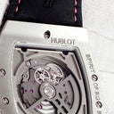 腕時計 ウブロ HUBLOT スピリット オブ ビッグバン ムーンフェイズ チタニウム 647.NX.7371.LR.1233 自動巻き メンズ OH済 ピンク