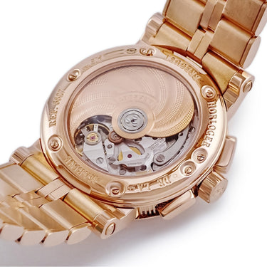 腕時計 ブレゲ BREGUET マリーン II クロノグラフ 5827BR/Z2/RZ0 自動巻き メンズ K18RG無垢 グレー デイト スモールセコンド