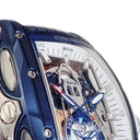 腕時計 クストス CVSTOS チャレンジ シーライナー GMT ポルトフィーノ CVT-SEA-GMT-PORTO BLST 自動巻き メンズ ブルー PVD 限定25本