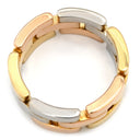 カルティエ Cartier マイヨンパンテール 3ロウ スリーカラー イエローゴールド×ピンクゴールド×ホワイトゴールド K18YG K18PG K18WG #59(JP19) リング 指輪 750 18K YG PG WG 18号