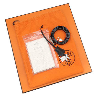 エルメス HERMES ケリー28 内縫い ブラック トゴ 2WAYバッグ シルバー金具 黒 ハンドバッグ ショルダー
