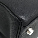 エルメス HERMES ケリー28 内縫い ブラック トゴ 2WAYバッグ シルバー金具 黒 ハンドバッグ ショルダー
