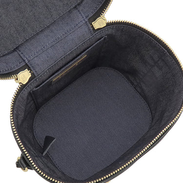 シャネル CHANEL バニティ AS0323 ブラック ラムスキン ショルダーバッグ ゴールド金具 黒 ココマーク ヴァニティ