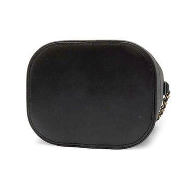 シャネル CHANEL バニティ AS0323 ブラック ラムスキン ショルダーバッグ ゴールド金具 黒 ココマーク ヴァニティ