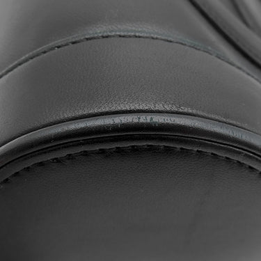 シャネル CHANEL バニティ AS0323 ブラック ラムスキン ショルダーバッグ ゴールド金具 黒 ココマーク ヴァニティ