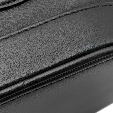 シャネル CHANEL バニティ AS0323 ブラック ラムスキン ショルダーバッグ ゴールド金具 黒 ココマーク ヴァニティ